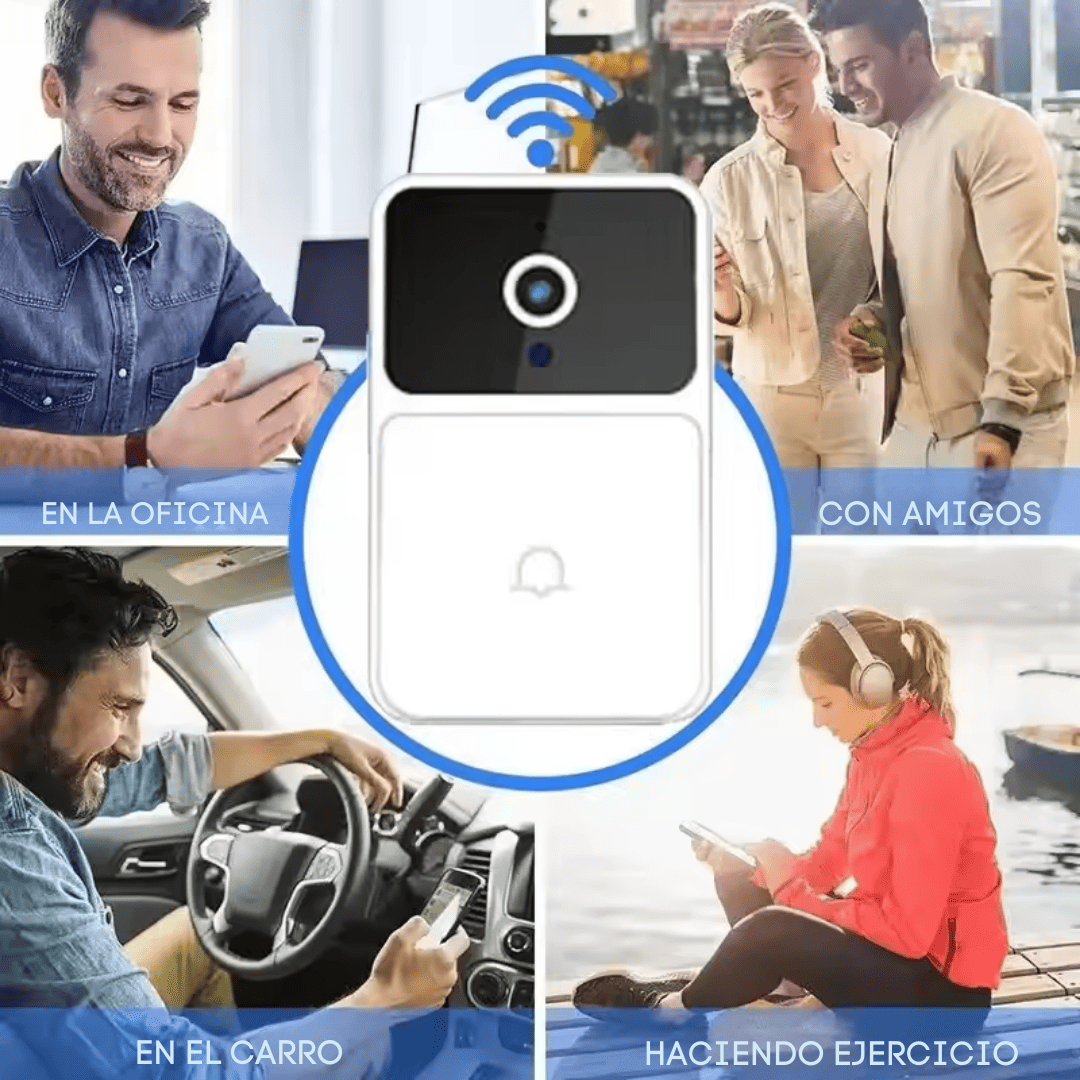 Doorbell Timbre Inteligente Con Cámara Wifi