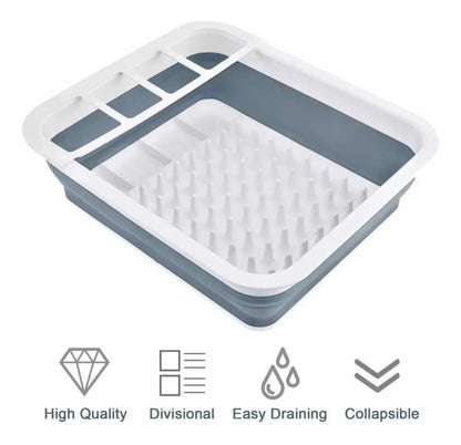 Escurridor De Platos Plegable (Envió Gratis)