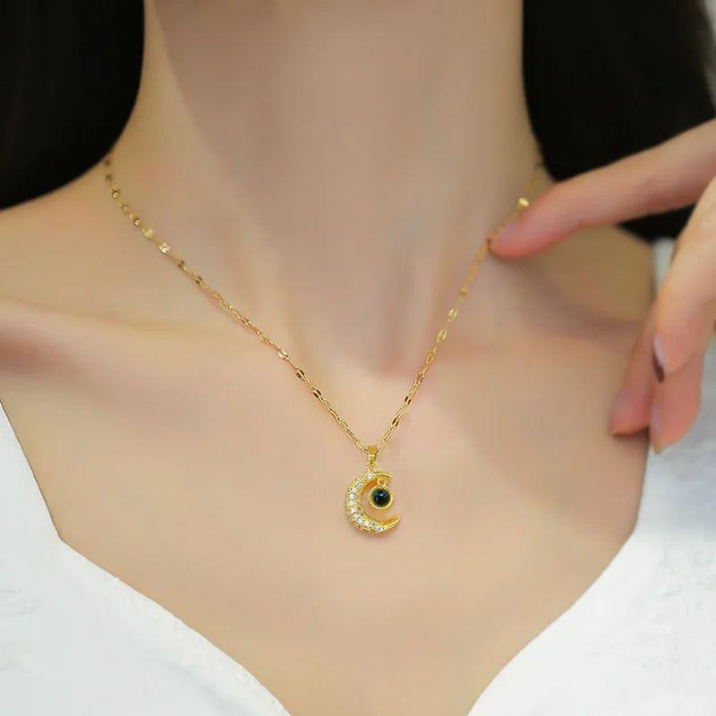Collar Te Amo en 100 Idiomas [Estuche de Lujo GRATIS]