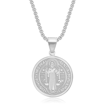 Collar San Benito Protección Sagrada + Estuche de Lujo incluido
