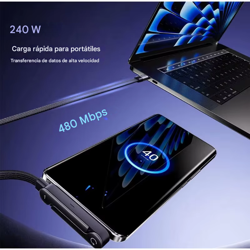 Cable Multifunción 2 en 1