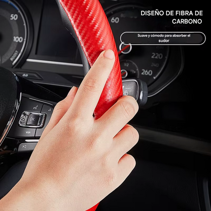 Cobertor para Volante de Fibra de Carbono