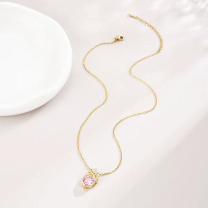Combo Princesa Rapunzel Anillo + Collar [Estuche Corona Rosa GRATIS]