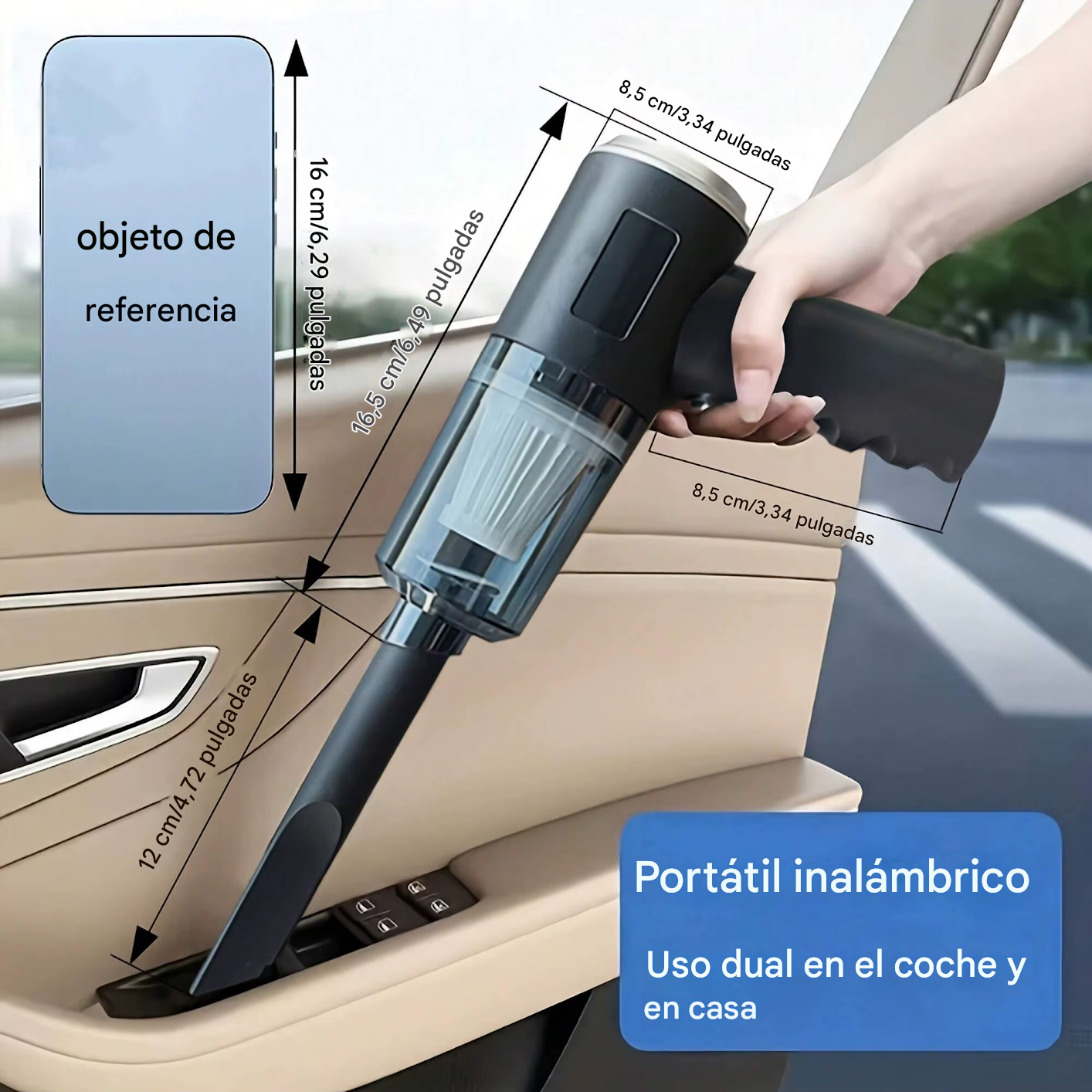 Combo Hidrolavadora con accesorios + Aspiradora 3 en 1